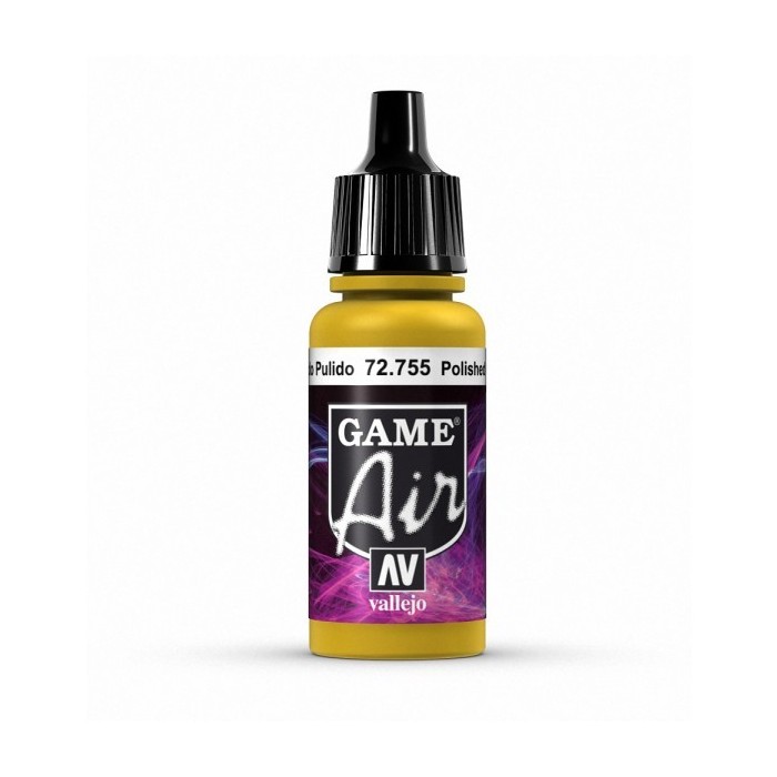 Vallejo Game Air Polished Gold 17 ml Farbe 72755