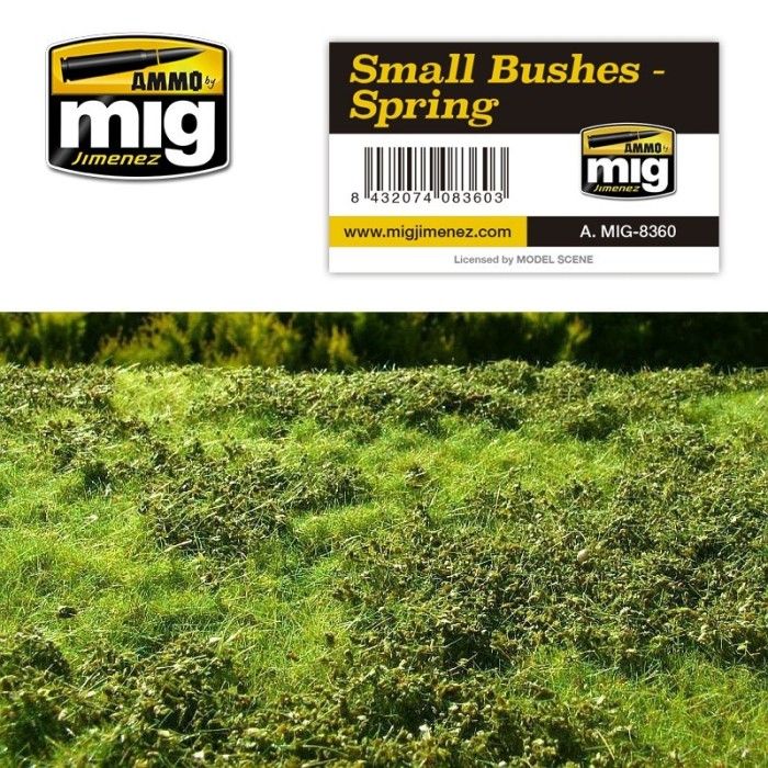 Rasenteppich Mig Jimenez A.MIG-8360 Small Bushes - String
