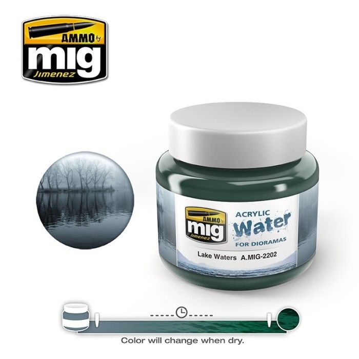 Malerei Mig Jimenez Wassereffekte A.MIG-2202 Lake waters