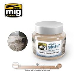 Farben Mig Jimenez Wassereffekte A.MIG-2203 Wild river water