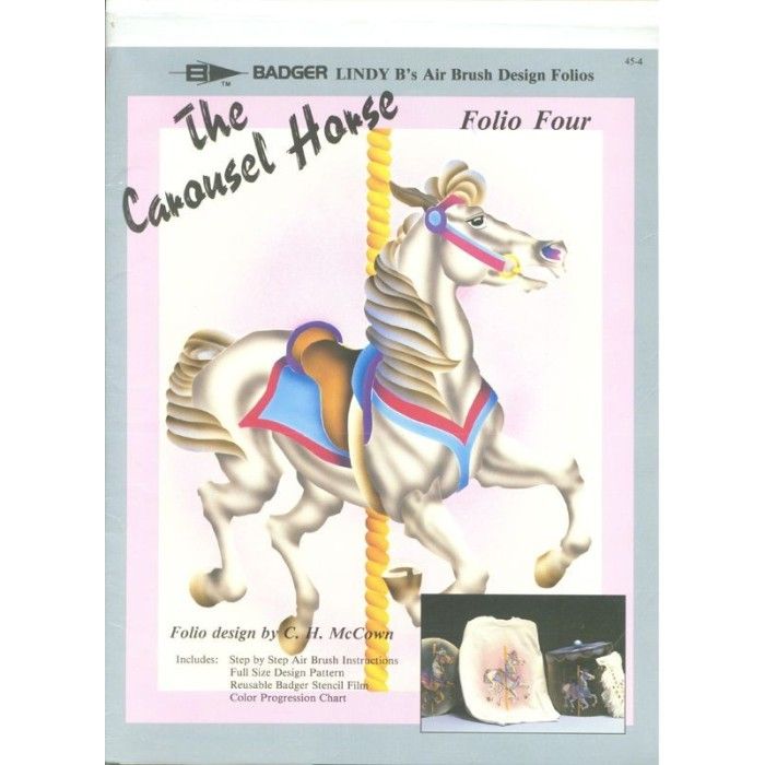 Schablone "The Carousel Horse" (Das Karussellpferd)