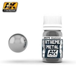AK Interactive AK479 Xtreme Metal Color Aluminium Metallic Farbe 30 ml