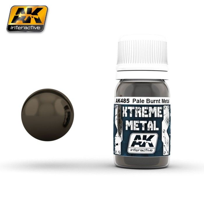 AK Interactive AK485 Xtreme Metal Color Metallfarbe hell gebrannt 30 ml