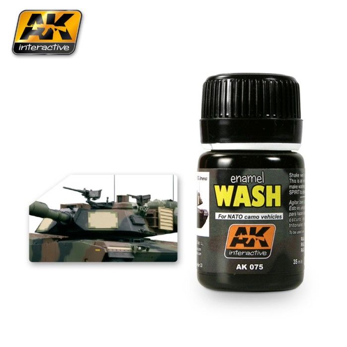 AK Interactive Weathering AK075 Wash for NATO Lackierung Fahrzeuge