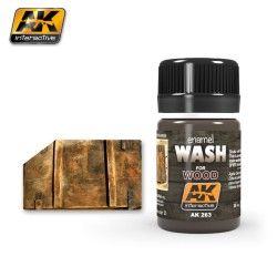 Farbe AK Interactive Weathering AK263 Wash For Wood