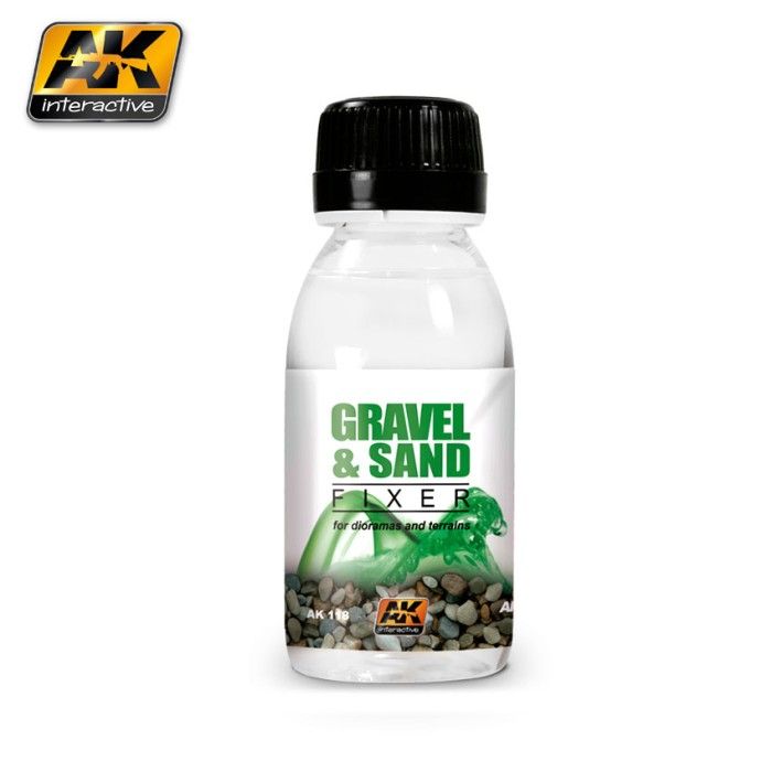 Farbe AK Interactive AK118 Gravel and Sand Fixer