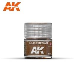 AK Interactive Real Colors RC-035 S.C.C 2 Brown Farbe 10ml