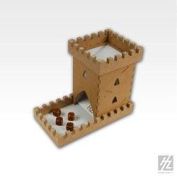 Burgturm für Spielwürfel
