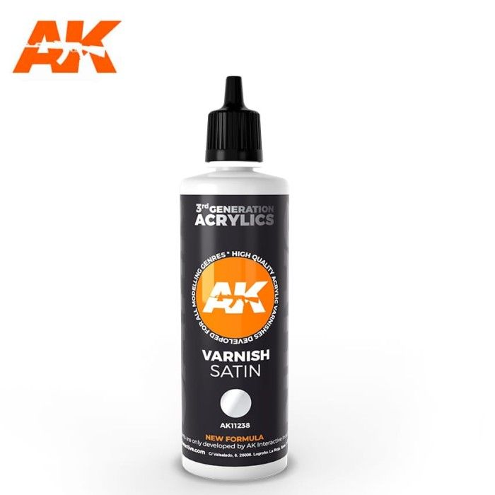 Lack AK3eme Genartion Acrylic Satin