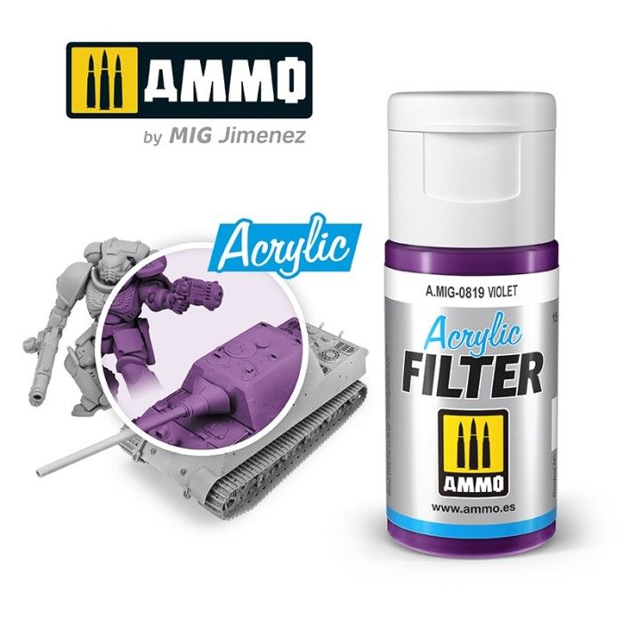 Acrylic Filter Violett