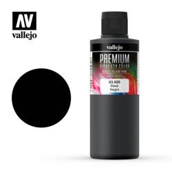 Vallejo Premium Schwarz 200ml