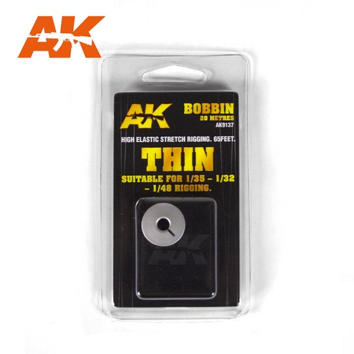 AK Interactive AK9137 Spule für dünnes elastisches Rigg