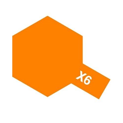 Modellfarbe tamiya X6 Orange glänzend 23ml