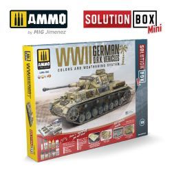 Solution Box Mini - Wie man WWII German D.A.K. Vehicles bemalt