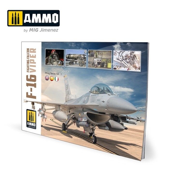 F-16 Fighting Falcon / VIPÈRE. Mehrsprachiges Handbuch für visuelle Modellierer (Eng, Spa, Ita)