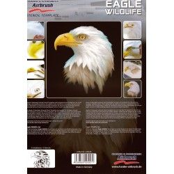 Schablone Eagle Wildlife