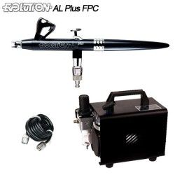 Airbrush-Pack Evolution AL Plus FPC Two in One (0,2/0,4mm) + Kompressor RM 2600