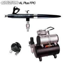 Airbrush-Pack Evolution AL Plus FPC Two in One (0,2/0,4mm) + Kompressor RM 3500