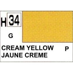 Farben Aqueous Hobby Color H034 Cream Yellow