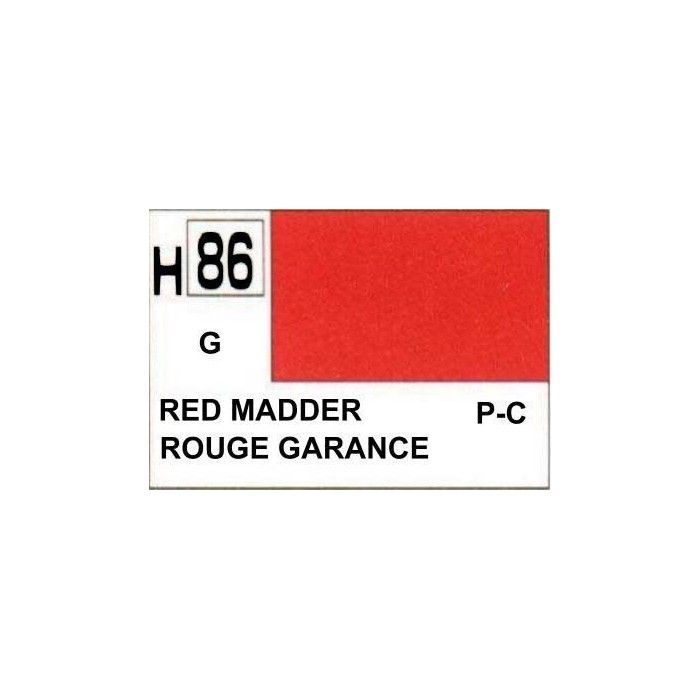 Farben Aqueous Hobby Color H086 Red Madder