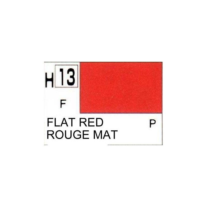 Farben Aqueous Hobby Color H013 Flat Red