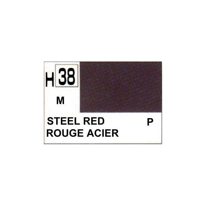 Farben Aqueous Hobby Color H038 Steel Red