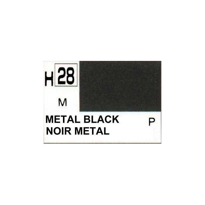 Farben Aqueous Hobby Color H028 Metall Black