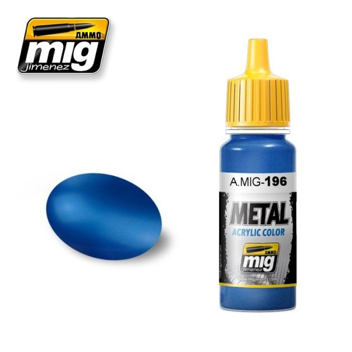 Lackierung Mig Jimenez Metallic Colors A.MIG-0196 Warhead Metallic Blue