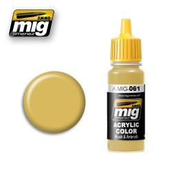Mig Jimenez Authentic Colors A.MIG-0061 Warm Sand-Yellow Malerei