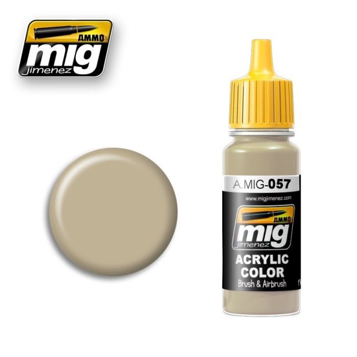 Mig Jimenez Authentische Farbe Colors A.MIG-0057 Yellow Grey