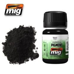 Pigmente Mig Jimenez A.MIG-3001 Black