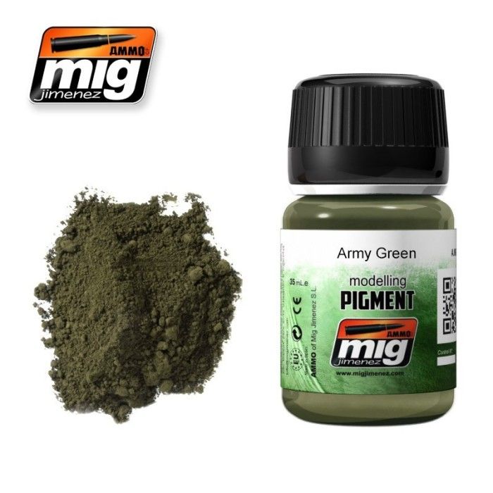 Pigmente Mig Jimenez A.MIG-3019 Army Green