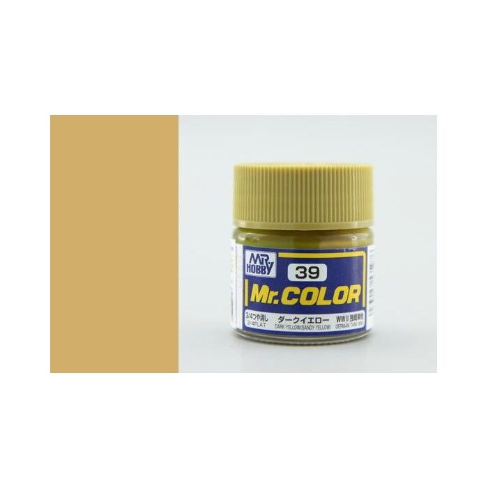 Farben Mr Color C039 Dark Yellow Sandy Yellow
